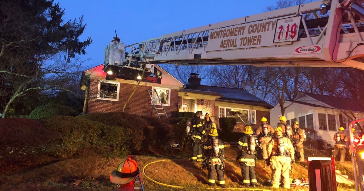 2 firefighters fall through floor in Silver Spring blaze | FOX 5 DC