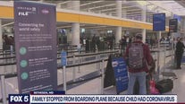 Family stopped from boarding plane because child had coronavirus