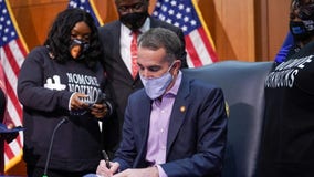 Taylor family attends Virginia's ceremonial signing of Breonna's Law