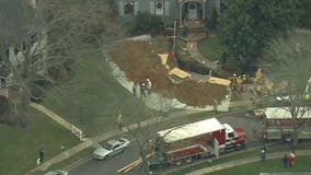 Fairfax County police respond to death investigation after trench collapses at construction site