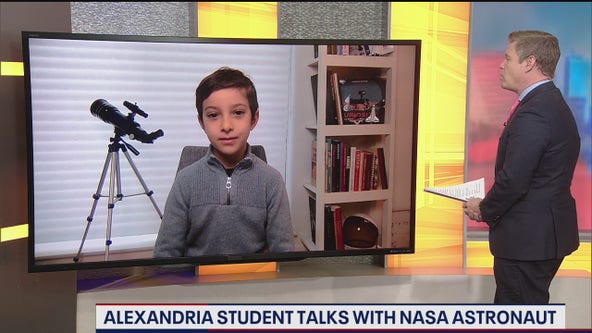 Alexandria student speaks with NASA astronaut