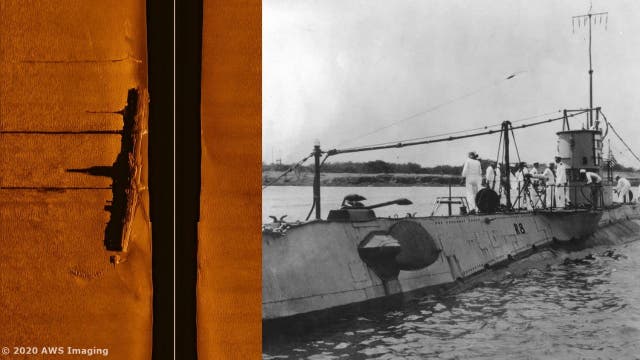 Dive vessel discovers submarine off the coast of Maryland, Virginia