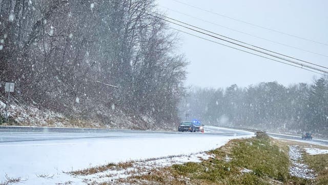 Loudoun County sheriff’s deputies responding to multiple weather-related crashes