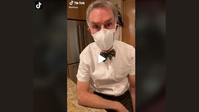 Bill Nye breaks down importance of mask wearing through science