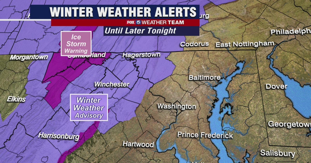 Rain, freezing rain for New Year's Day across DC region | FOX 5 DC