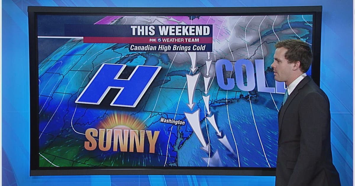 Chilly Friday with highs in the 40s; dry but cold weekend | FOX 5 DC