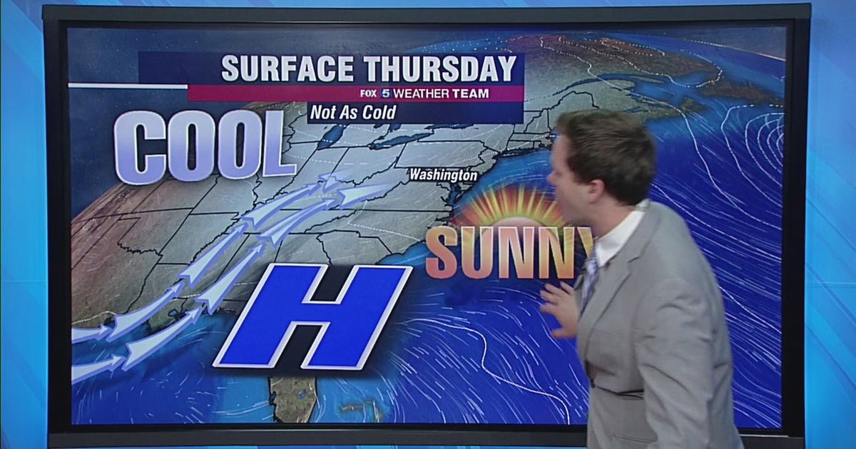 Sunny, breezy Thursday with highs in the 50s | FOX 5 DC