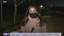 Non-county residents getting vaccines in Prince George's