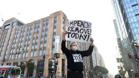 Lots of police, but pro-Trump protest at San Francisco headquarters turns out to be a bust