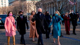 Small groups of tourists journey to DC to watch inauguration of Biden, Harris