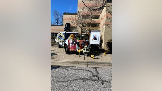 Vigil remembers fallen Greenbelt officer struck by car