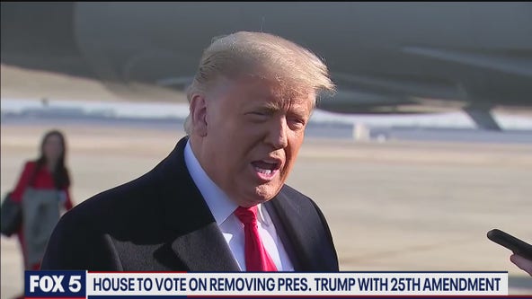 House to vote on removing President Trump with 25th Amendment