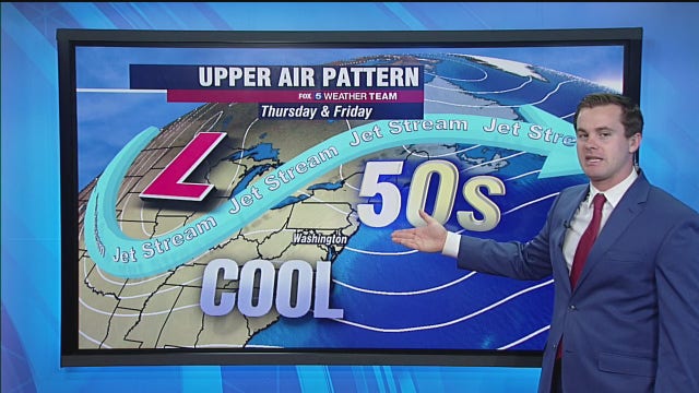 Cloudy and mild Thursday with highs in the 50s