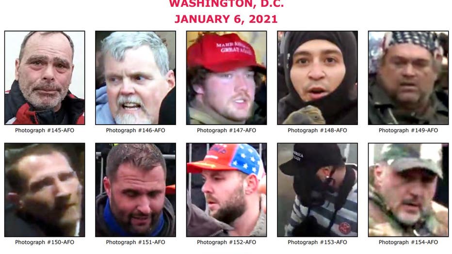 New Photos Of Capitol Riot Suspects Released By FBI | FOX 5 DC