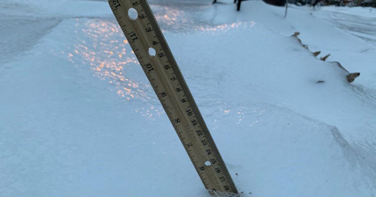 Philadelphia Snow Ruler Days after winter storm, some Virginia, Maryland schools remain closed ...