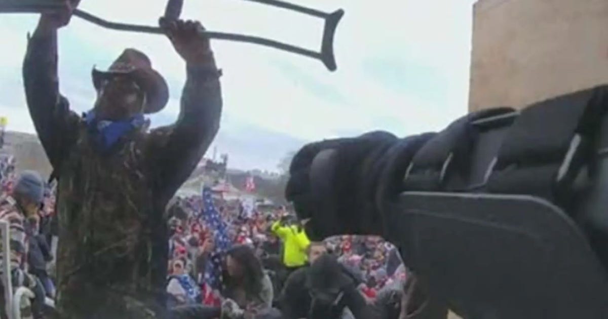 TV actor at Capitol riot facing assault, interference charges for using ...
