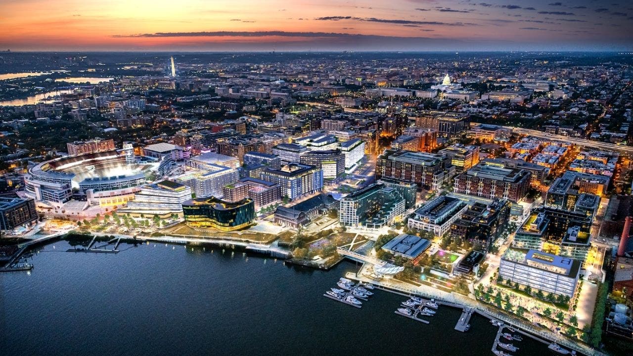 Navy Yard Food Court Blondell Zhang   Navy Yard Night 