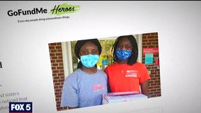 Maryland sisters honored for giving back to their community by GoFundMe