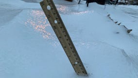 Snow totals for DC, Maryland, Virginia, and West Virginia from Monday, December 11