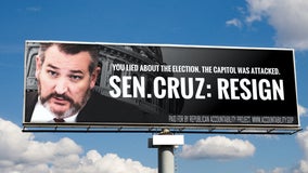 Republican group puts up billboards calling on Ted Cruz to resign