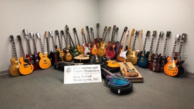 Washington Dulles airport agents seize dozens of high-end phony guitars