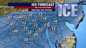 Ice could make for slick weekend travel; another round of winter weather possible Tuesday