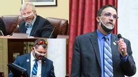 West Virginia lawmakers photographed wearing improper masks while conducting official duties