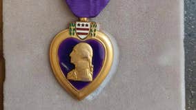 Arizona woman returns 1950s Purple Heart to man's family after finding it at thrift store