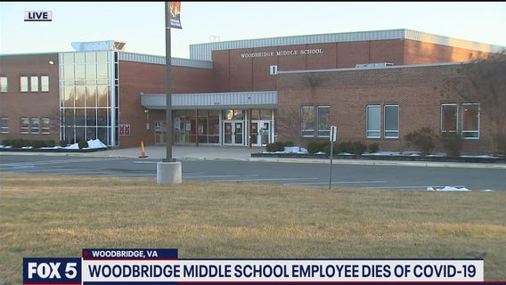 Woodbridge Middle School employee dies of COVID-19