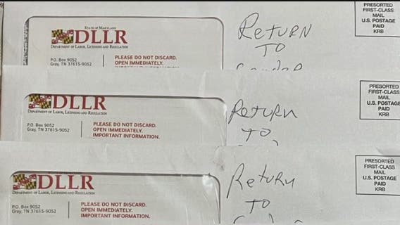 Fraudsters flood Maryland labor department with fake unemployment claims