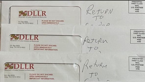 Fraudsters flood Maryland labor department with fake unemployment claims