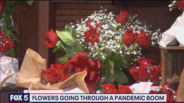 Flowers going through a pandemic boom