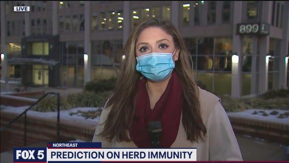 Prediction on herd immunity