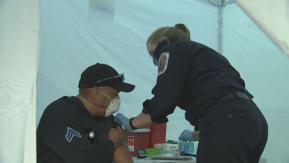 Maryland to open COVID-19 mass vaccination sites at Six Flags America and Baltimore Convention Center Friday