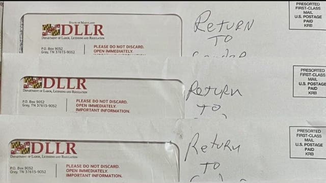 Fraudsters flood Maryland labor department with fake unemployment claims