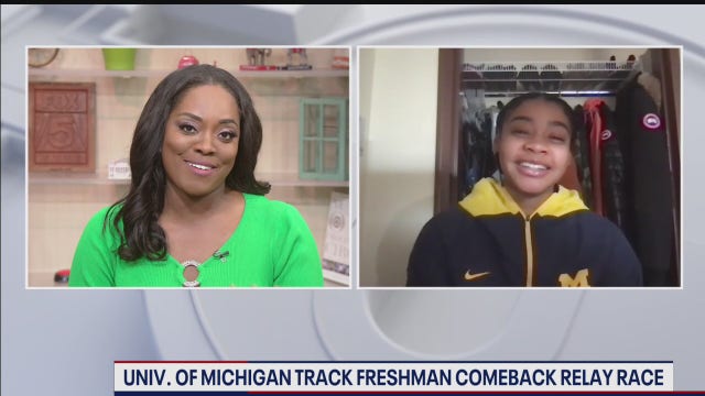 Prince George’s County native and former Georgetown Day School track star talks about epic relay race