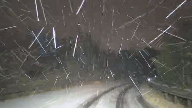 Maryland State Police say ‘avoid travel today’ as snow and sleet pummels region