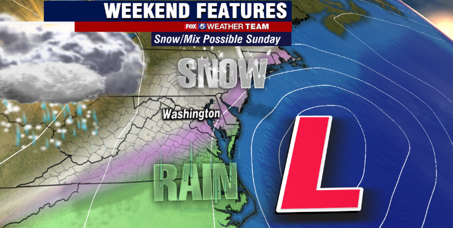 Snow Possible Sunday Morning Across Dc Region Snow Possible Sunday Morning Across Dc Region