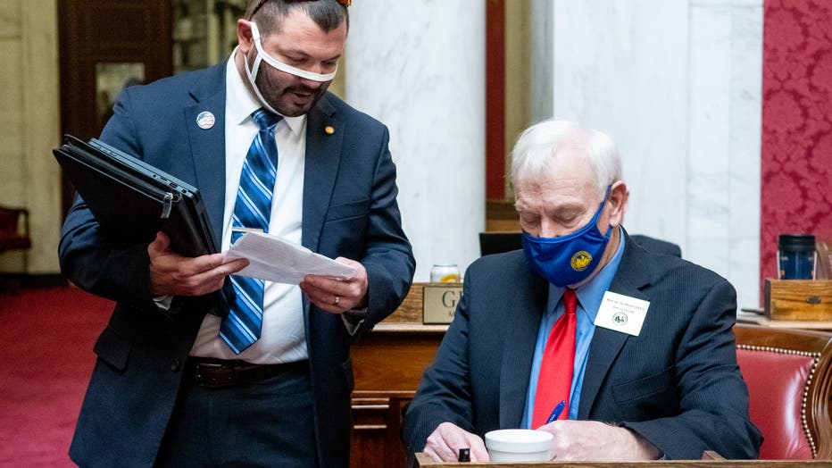 West Virginia Lawmakers Photographed Wearing Improper Masks While Conducting Official Duties
