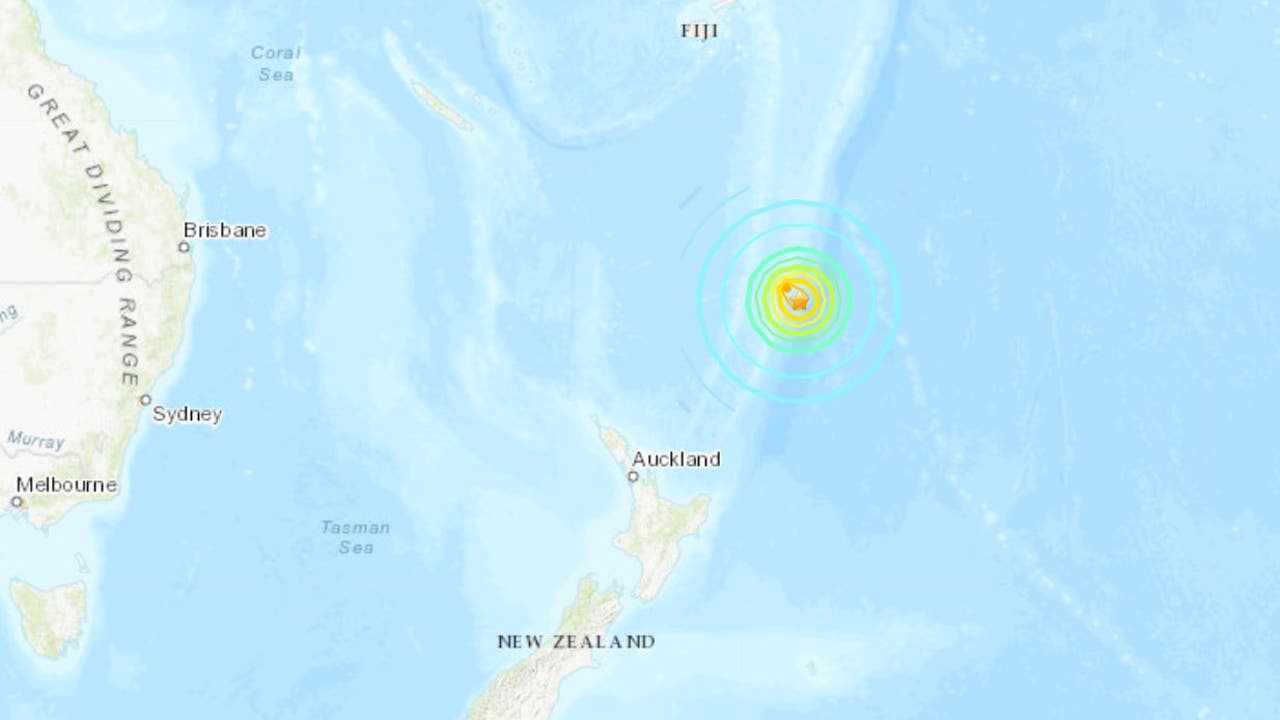 8.1magnitude earthquake off New Zealand triggers tsunami