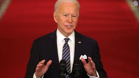 Biden marks passage of $1.9T COVID-19 relief package with Rose Garden ceremony