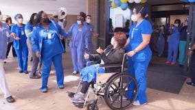 New Orleans hospital marks 10,000th COVID-19 recovery with jazz band sendoff