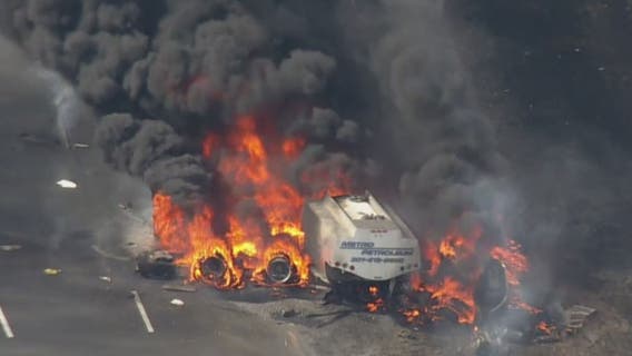 Damascus man identified as victim in fiery Frederick County fuel truck crash