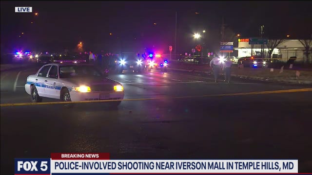 'Non-contact police-involved shooting' reported in Temple Hills