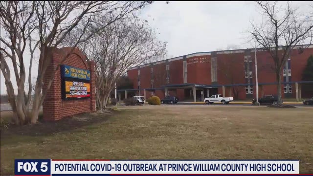 Potential COVID-19 outbreak reported at Prince William County high school
