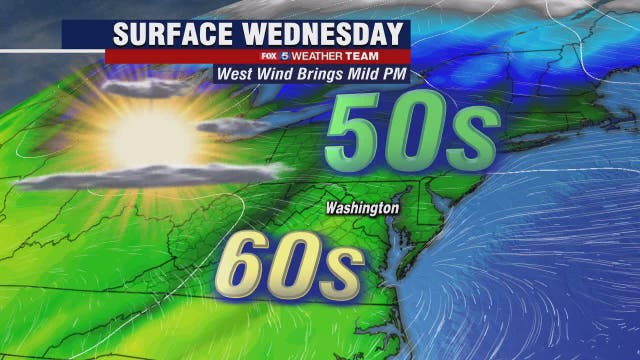 Chilly Wednesday morning, mild temperatures by the afternoon
