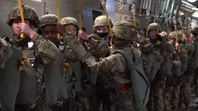 US Air Force celebrates Women’s History Month with all-female C-17 flights