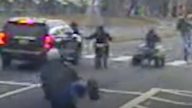 Video: DC police looking for dirt bikers who fired gun at SUV
