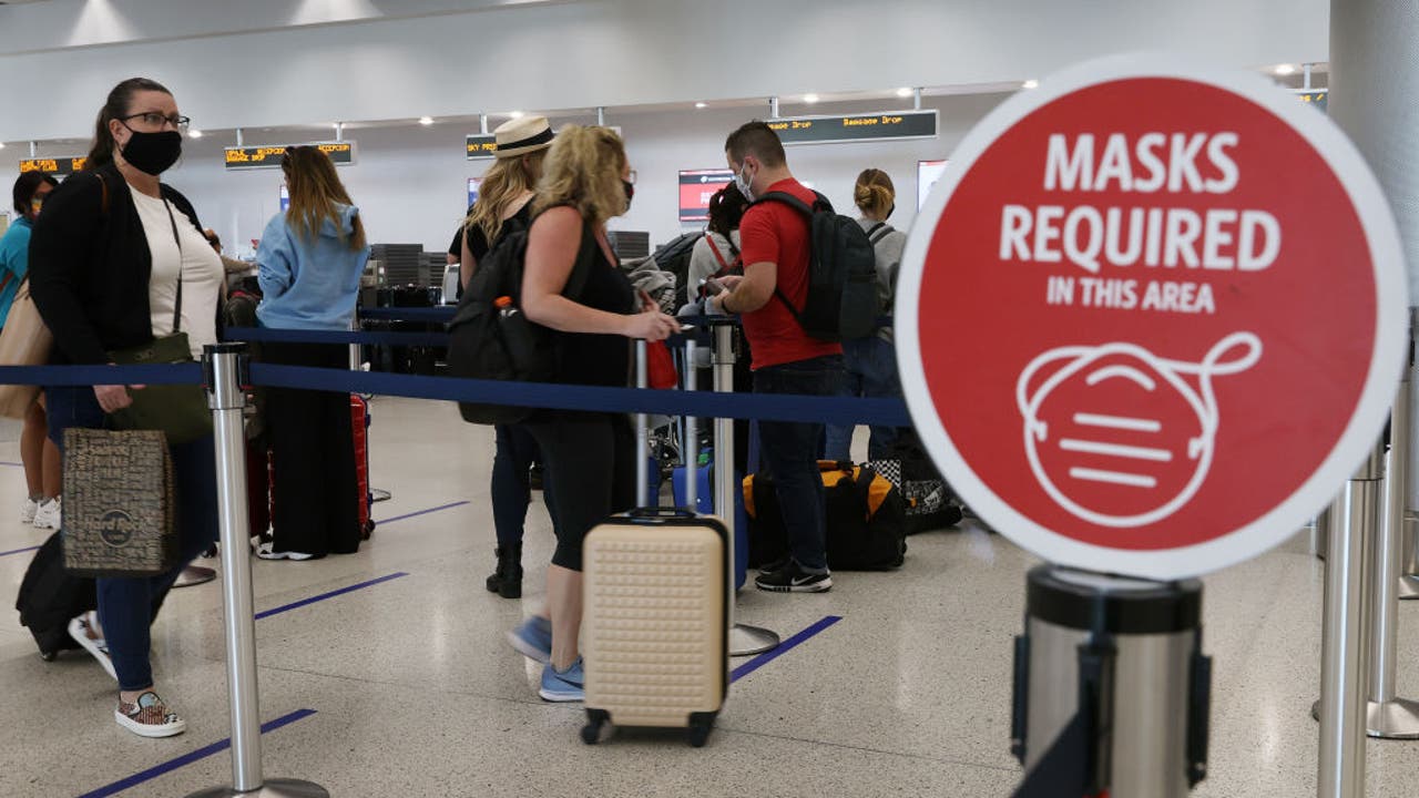 The CDC releases domestic travel for vaccinated people, but still advises the use of a mask
