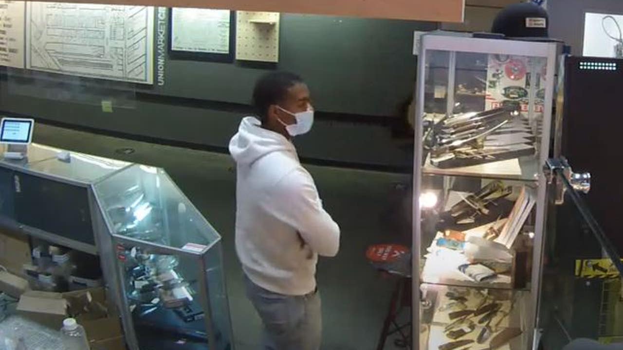 Capitol ramming suspect caught on camera shopping for knife before attack